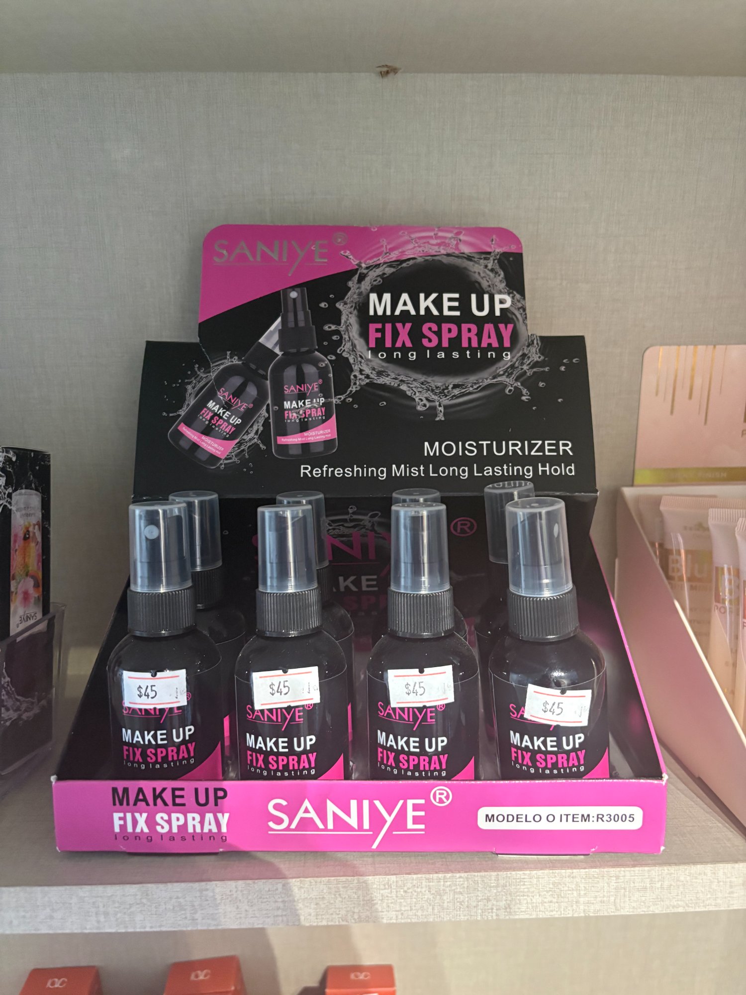 Make Up Fix Spray Saniye
