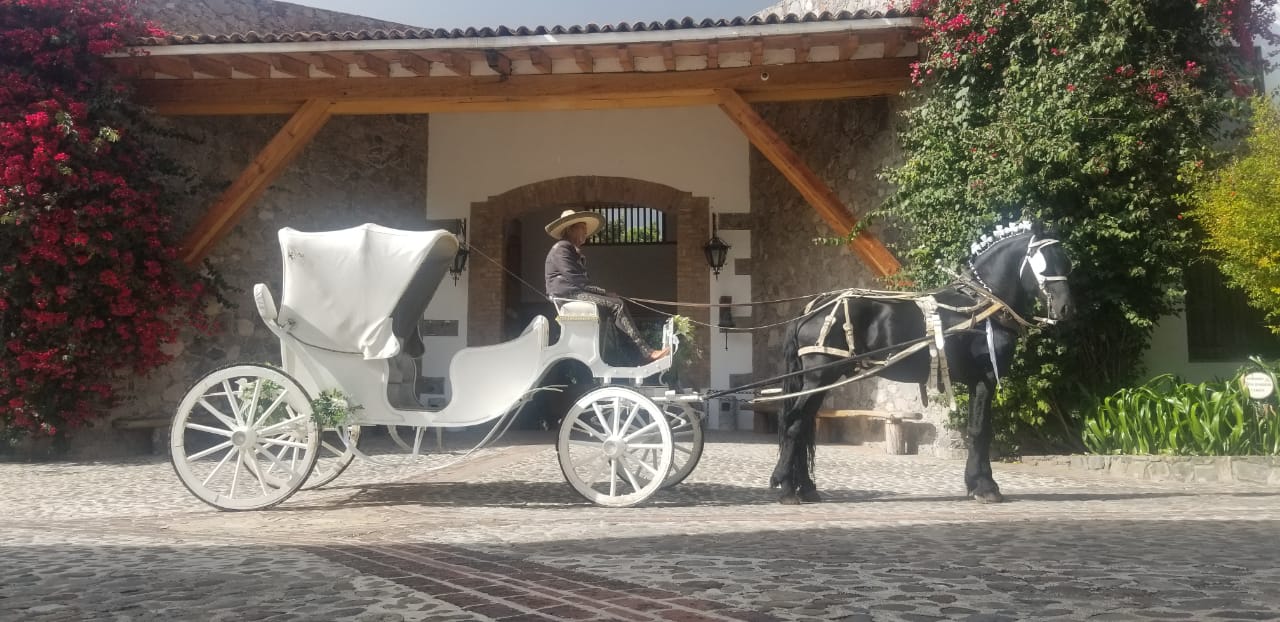 Carreta por arcos históricos