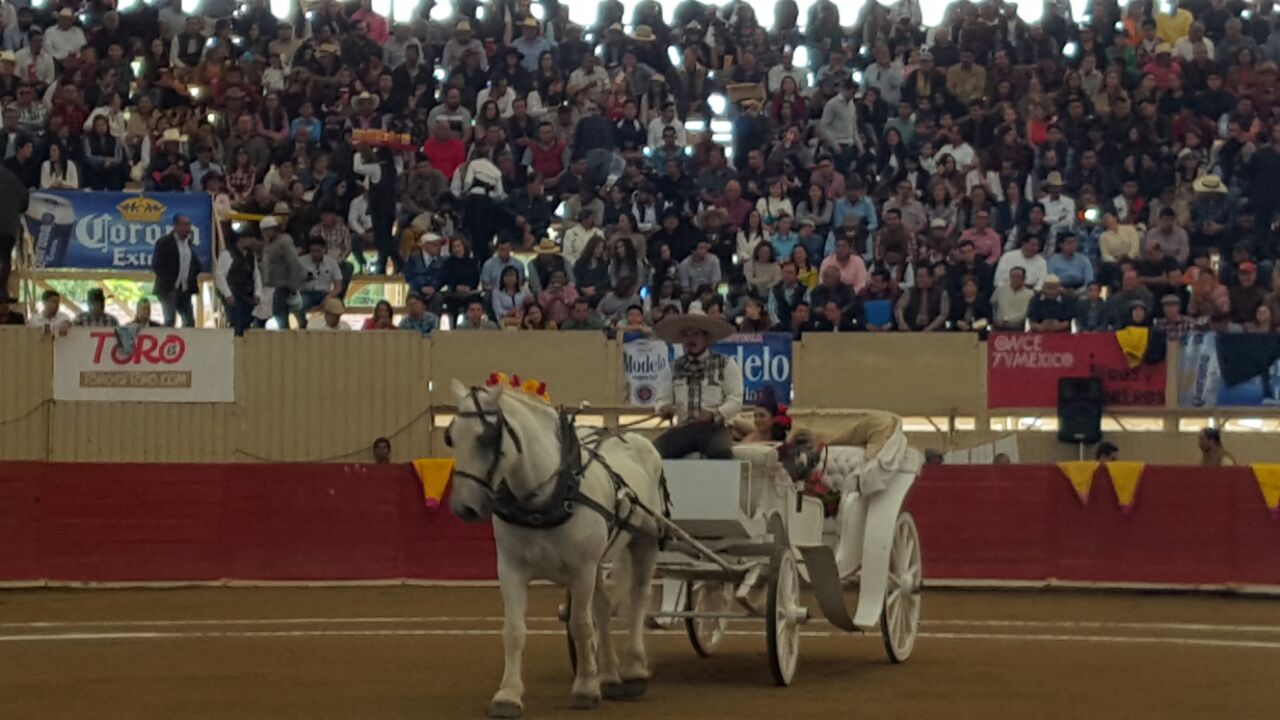 Carreta doble en hacienda